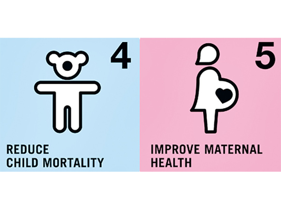 Reduced children, maternal mortality