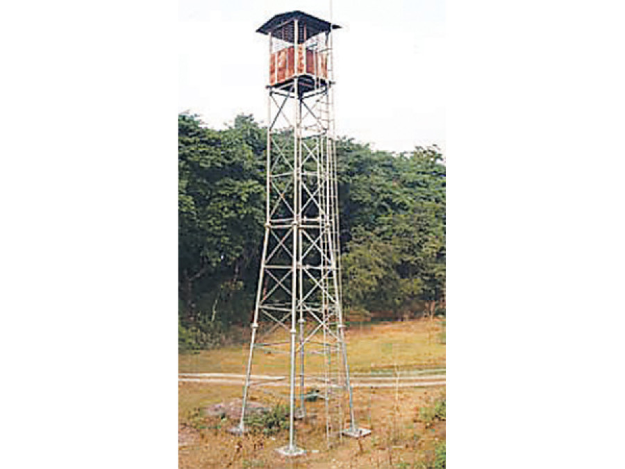 Early warning system set up for disaster mitigation