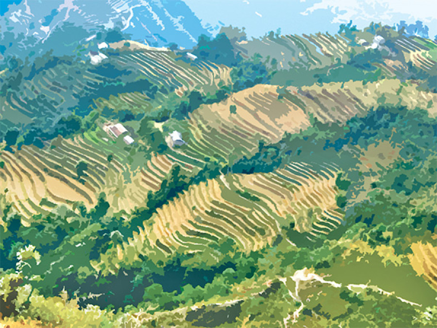 Outside farms