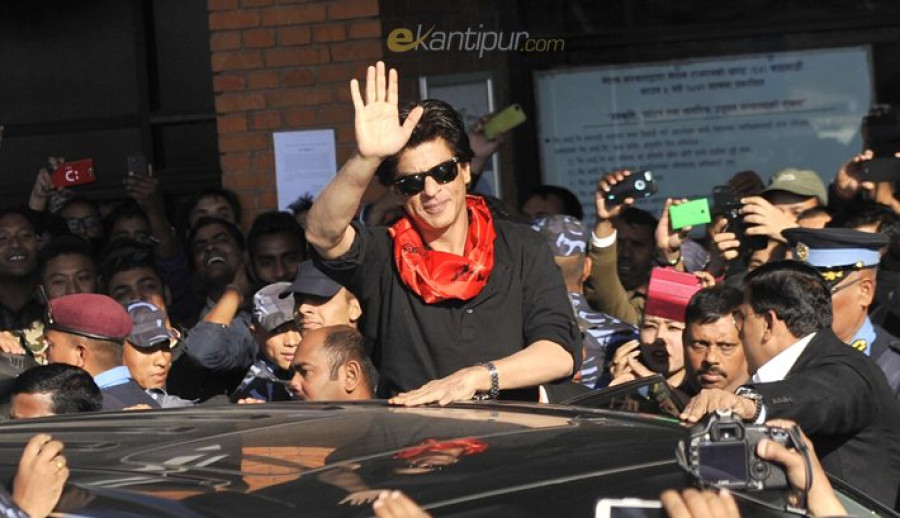 Bollywood star Shahrukh Khan in Kathmandu (with photos)