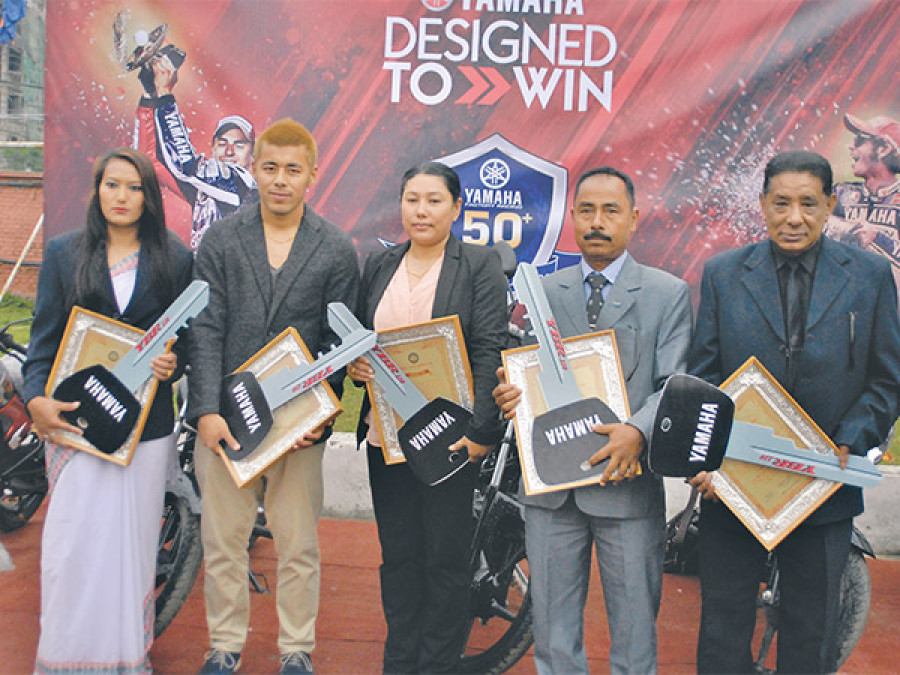 Sahukhala, Thapa, Mulmi honoured