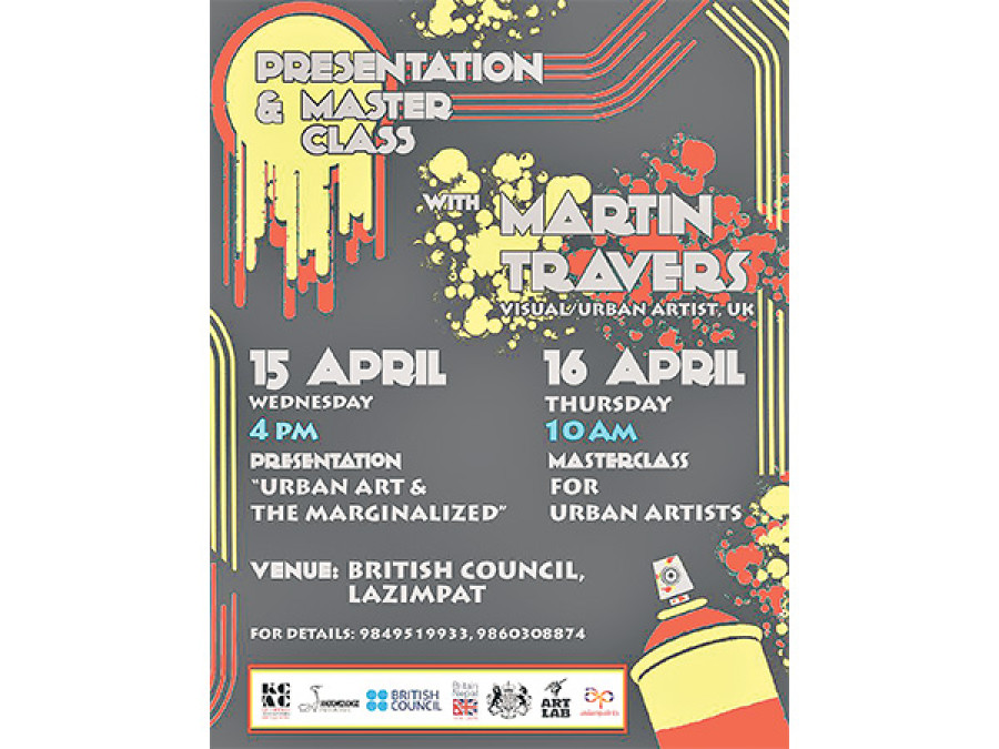 Martin Travers to work with Nepali urban artists