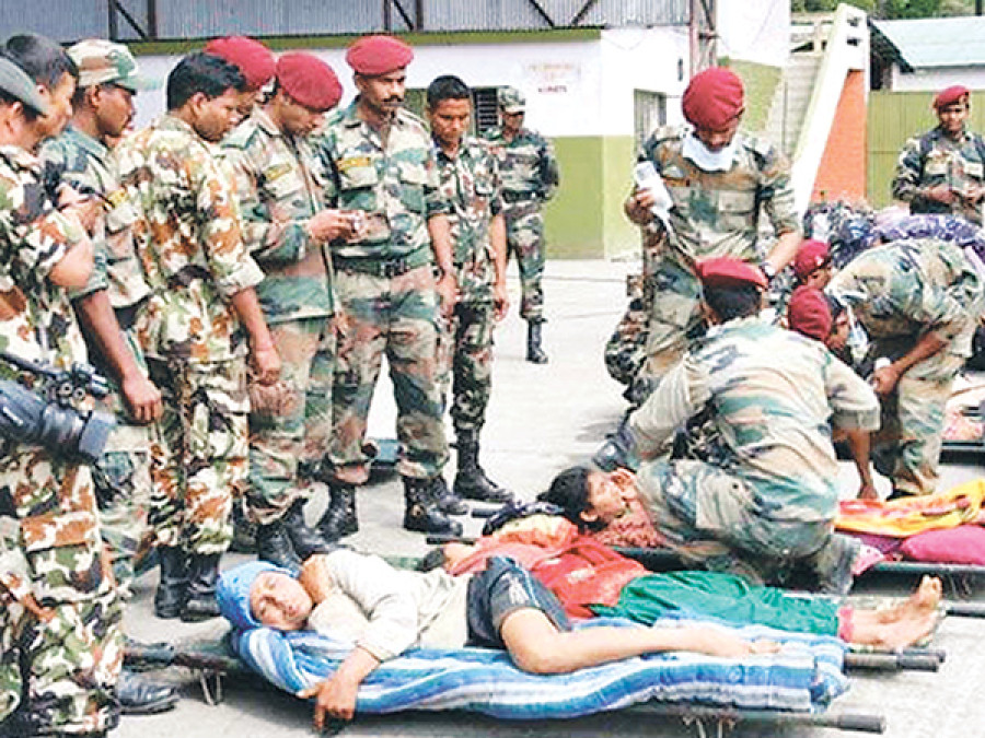 Indian Army rescue team returns home