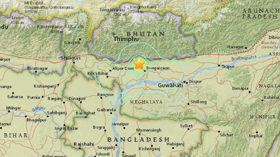 5.6 magnitude earthquake hits India's Assam region
