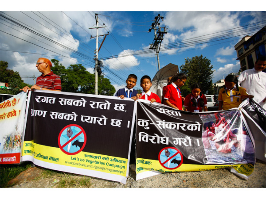 Main priest appeals for slaughter-free rituals