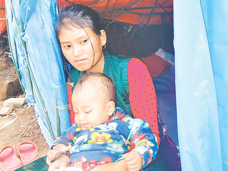 Rasuwa starts relocating quake displaced people