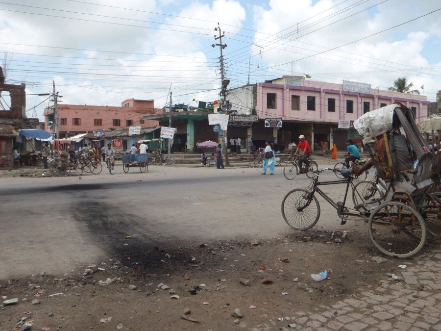 Biratnagar protest turns violent (In pictures)