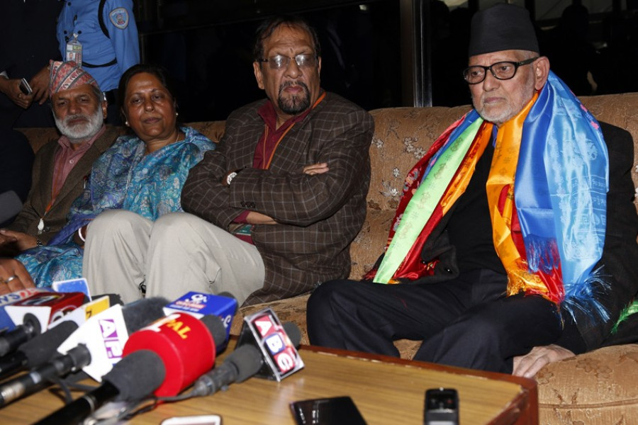 NC Prez Koirala blames UML for delay in addressing Madhes demands