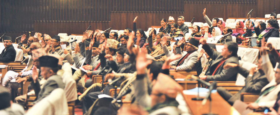 Reconstruction Bill passed unopposed