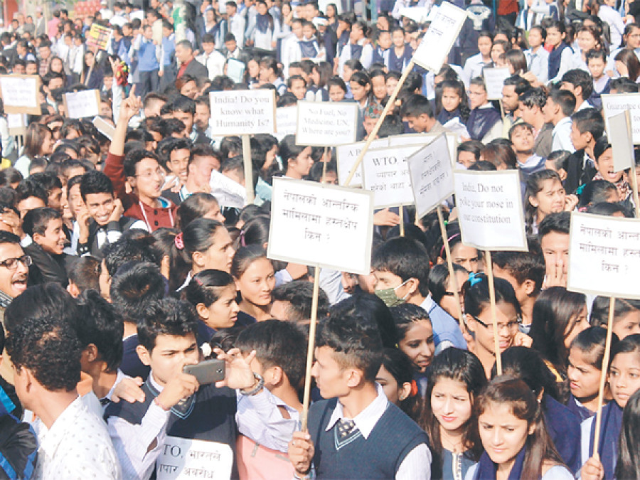 SLMM continues to protest in Saptari