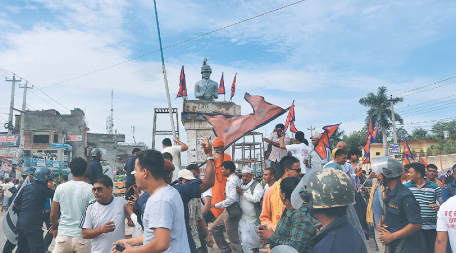 Nepalgunj tense over statue dispute