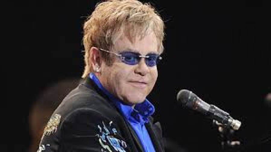 Elton John's wind complaint
