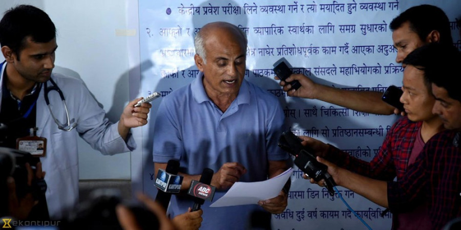 Dr KC warns of fresh fast