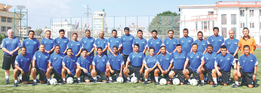 Elite football coaching course begins