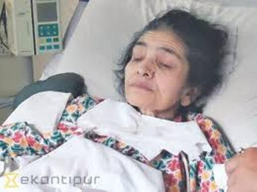 Ganga Maya admitted to ICU