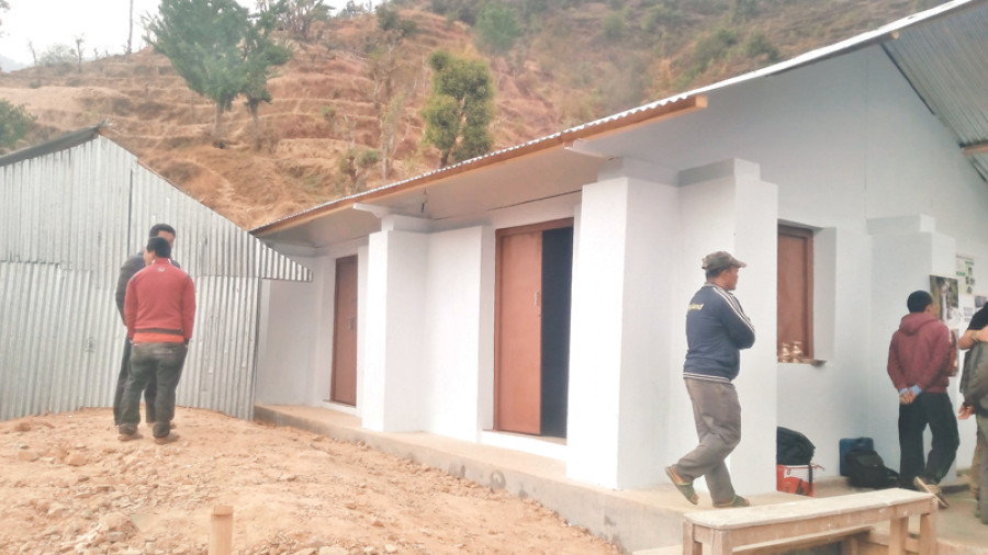 ‘Earthbag’ building for school