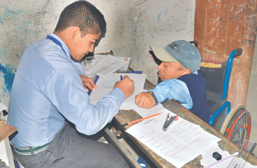 Tarai examinees return dejected