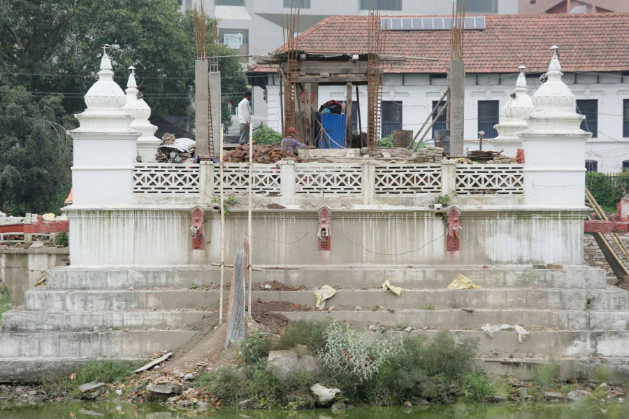 Unesco concerned about inappropriate rebuilding of Ranipokhari