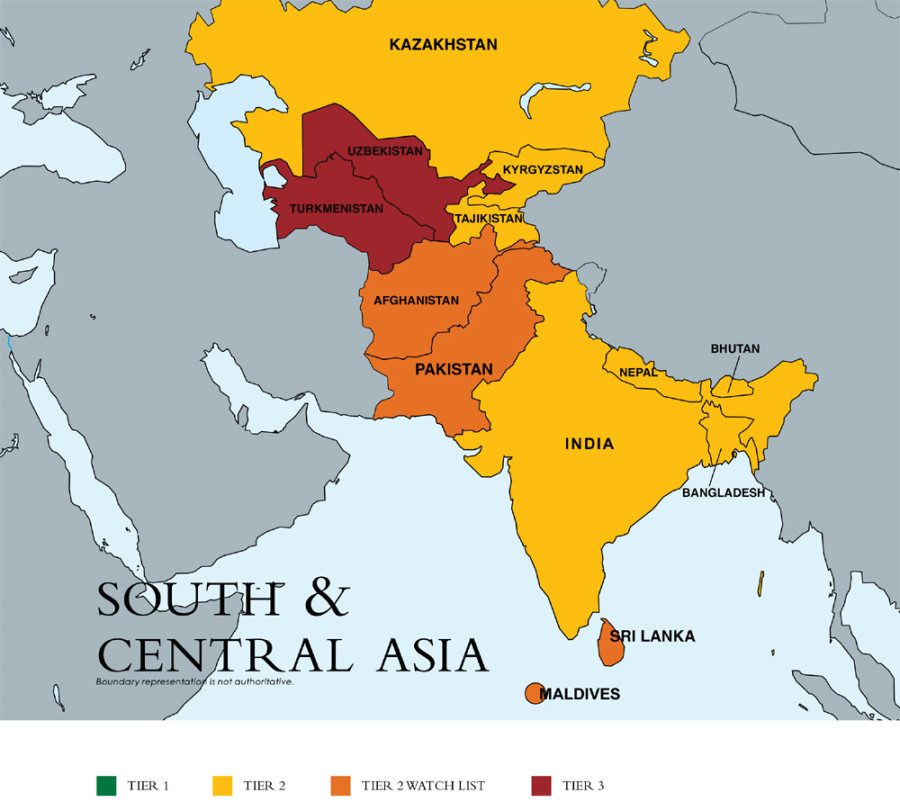Nepal fares well in trafficking report