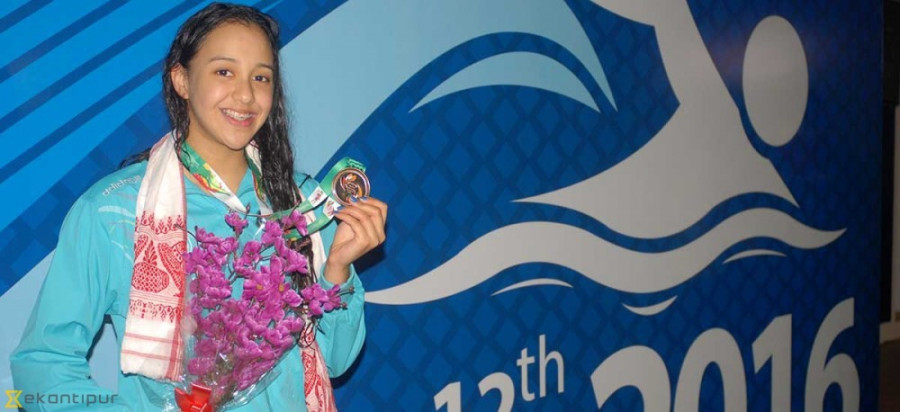 Nepali swimmer Singh youngest Olympian at Rio 2016