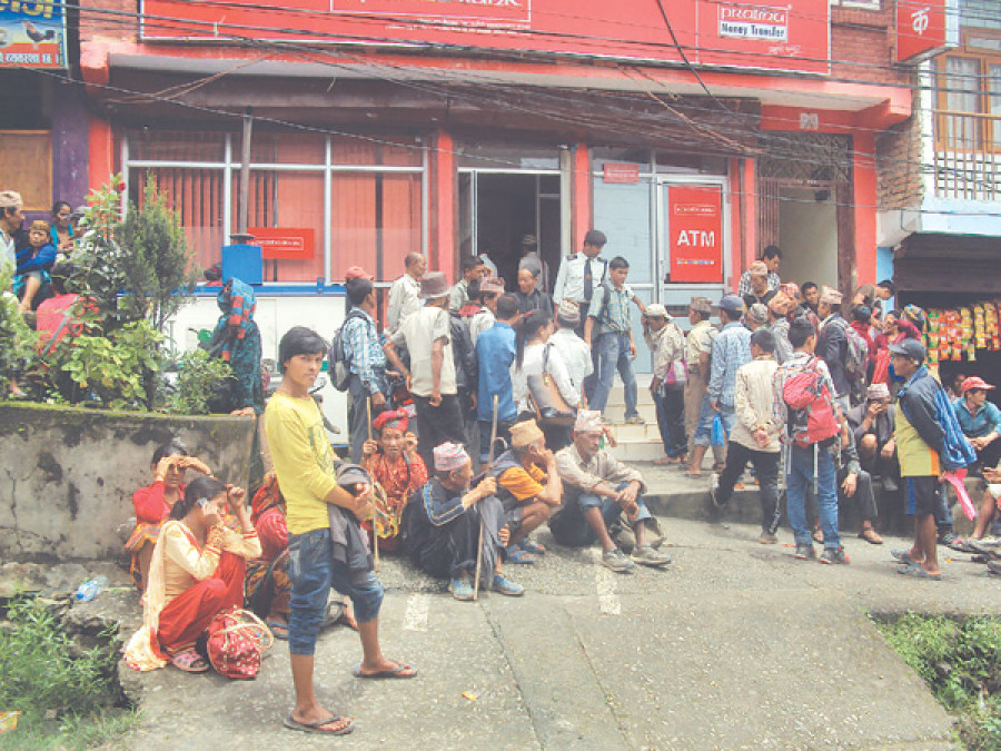 Distribution of housing aid halted in Gorkha as FY ends