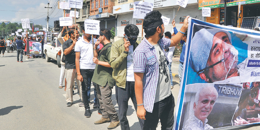 On sixth day of fast, Dr KC in frail health