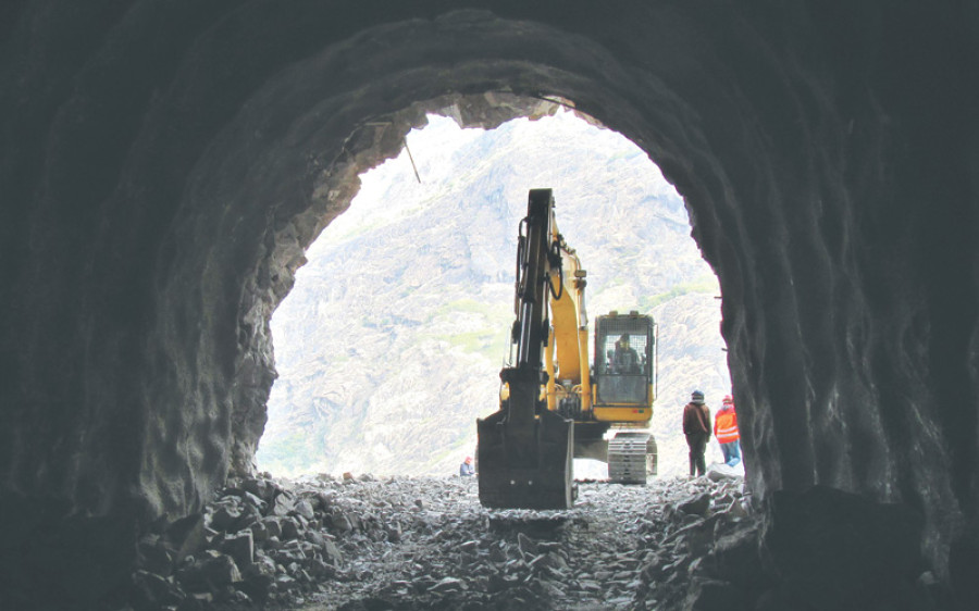 Tunnel road completed at Upper Tamakoshi project
