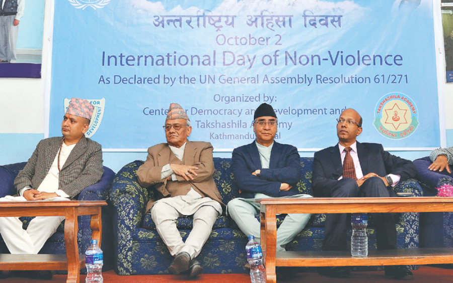 Messenger of non-violence, Gandhi’s preachings still relevant