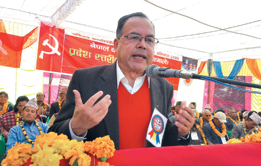 Khanal challenges govt to muster two-thirds majority