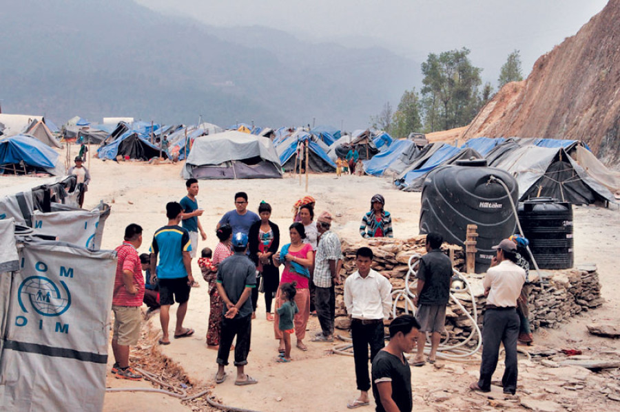 Dhading water scarcity hits displaced families most