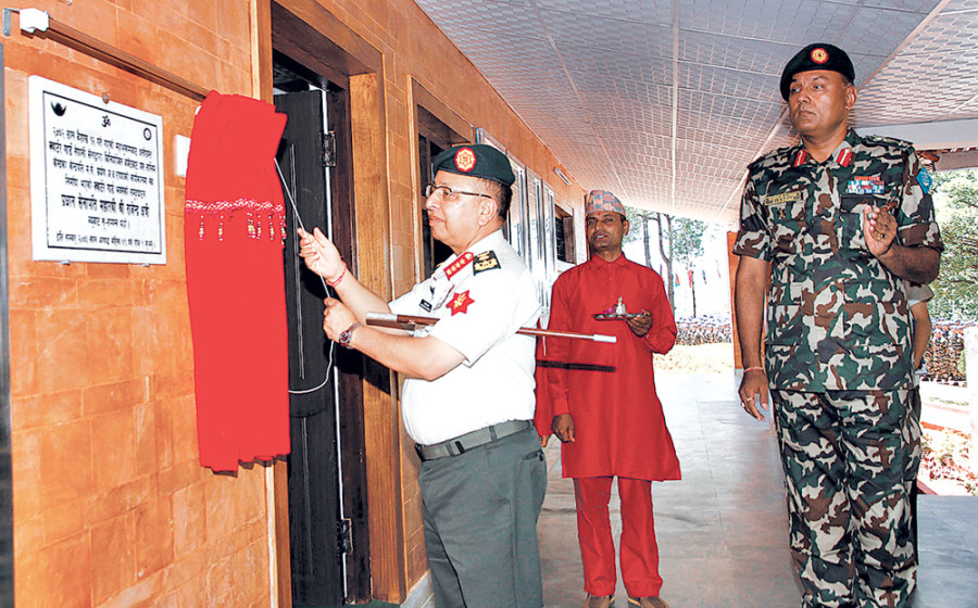 CoAS inspects training for UN missions