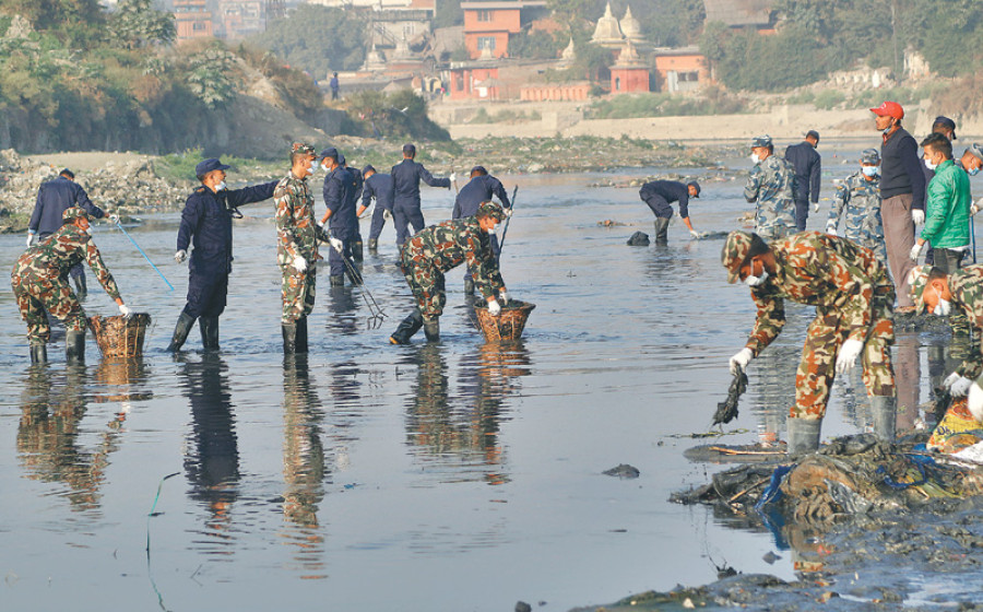 River clean-up campaign continues