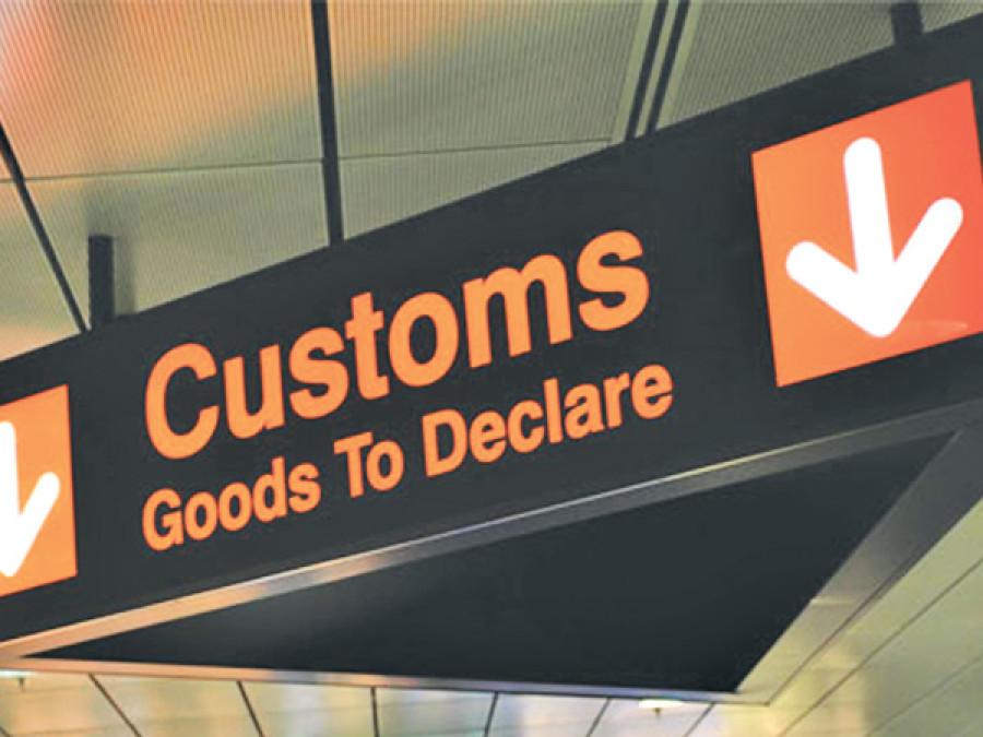 Clearing customs
