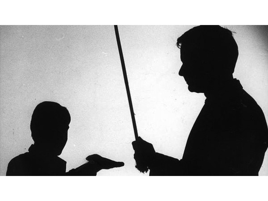 Teacher held for caning students