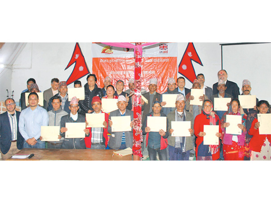 Apple crop insurance launched in Jumla