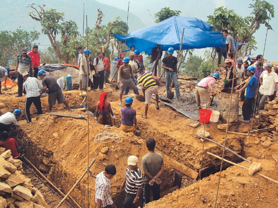 Engineers reach Gorkha to help people rebuild