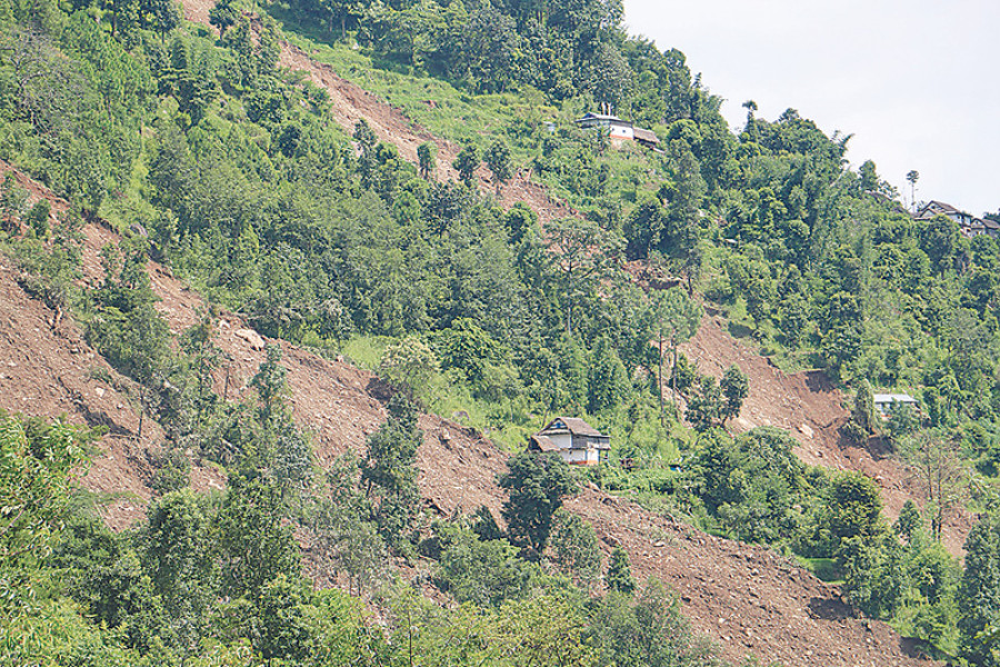 38 families displaced in Taplejung landslides