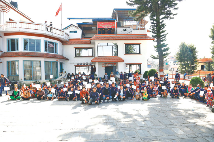 Disgruntled ex-Maoist child soldiers padlock party office