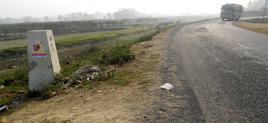 Indian authorities construct road by encroaching no man’s land