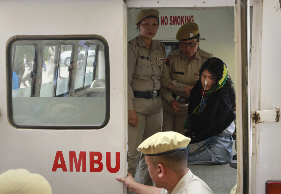 Indian activist ends hunger strike after 16 years (Update)
