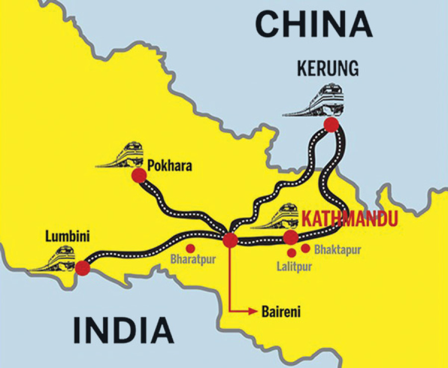 4 Chinese companies interested in Kathmandu-Kerung railway project