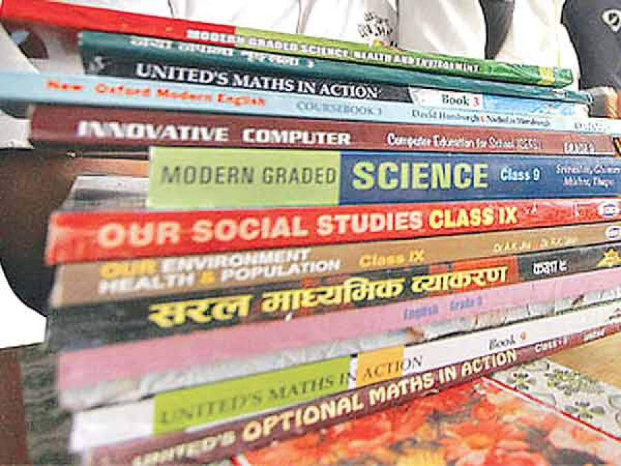 Textbook delivery hit in Mugu