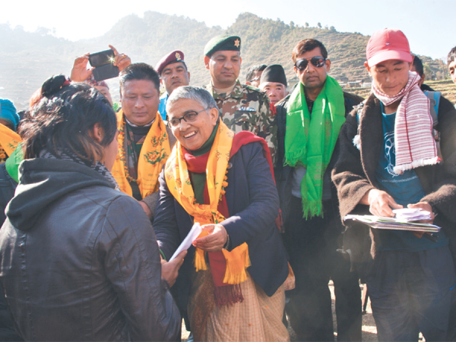 Quake-hit Dhading farmers compensated for dead cattle