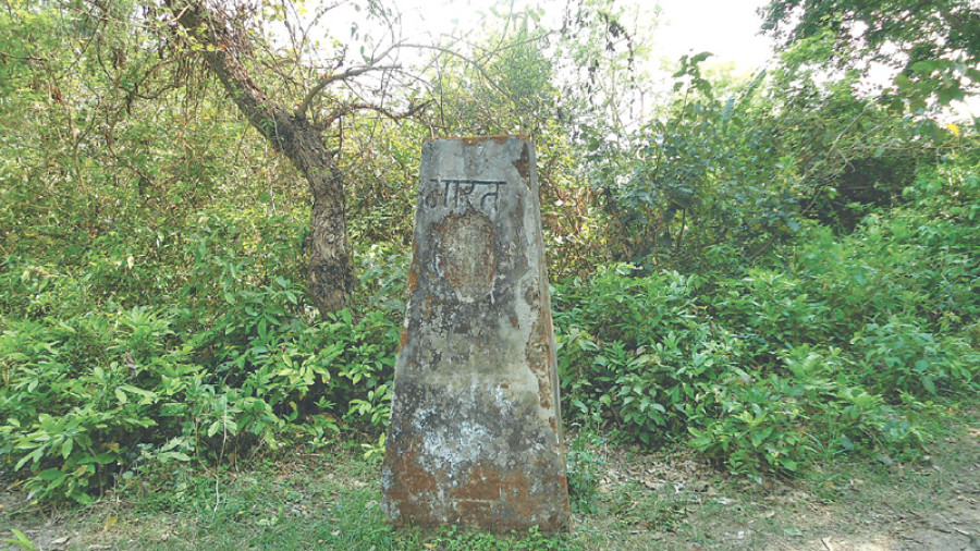 171 boundary stones missing along Nepal-India border in Bardiya
