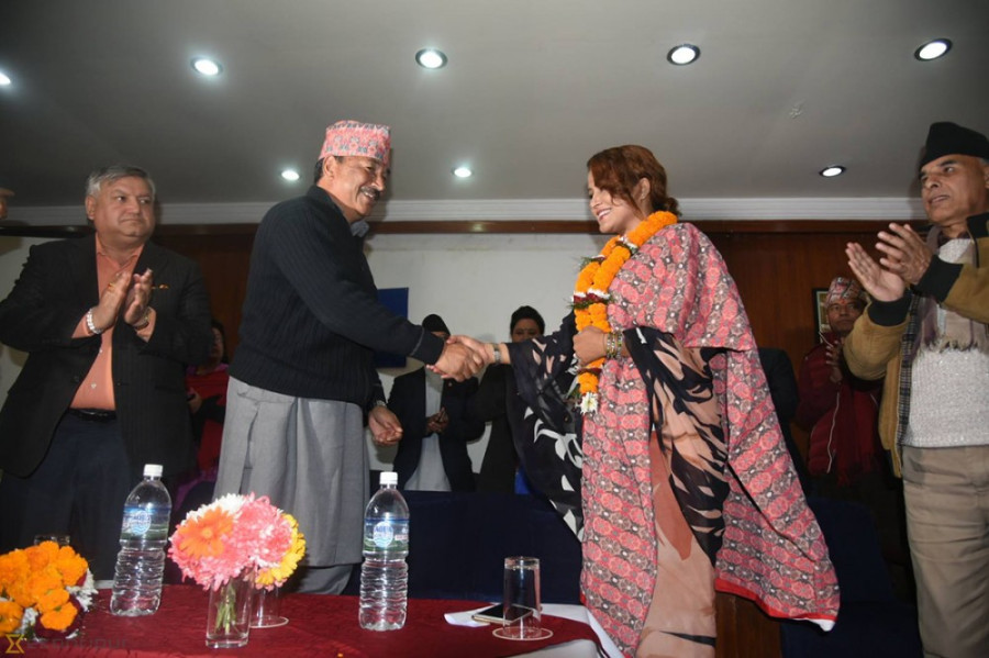 Actress Rekha Thapa joins Rastriya Prajatantra Party