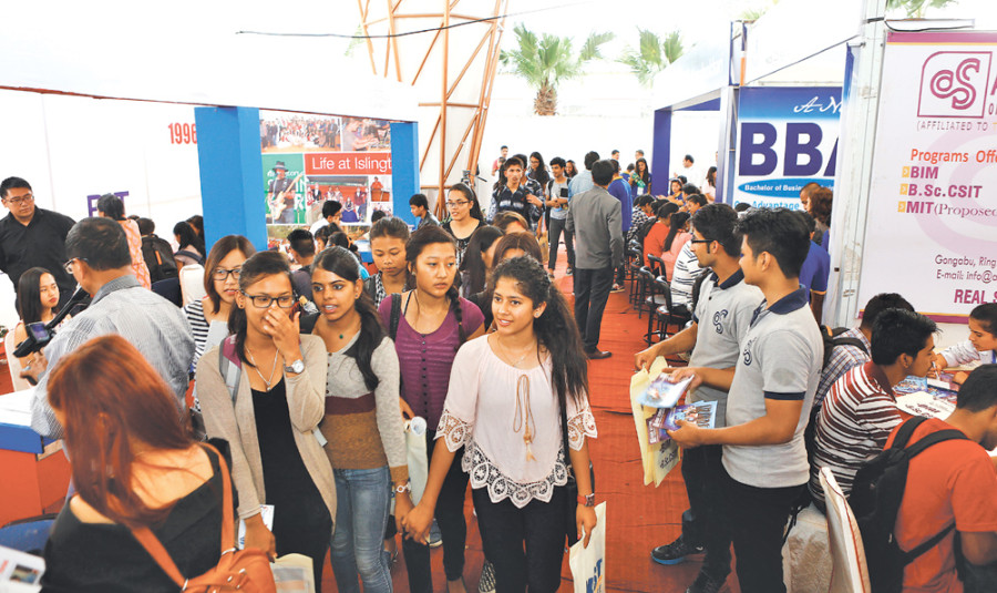 Higher Edu Fair draws 3,500 visitors