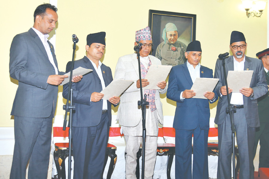 PM appoints five ministers