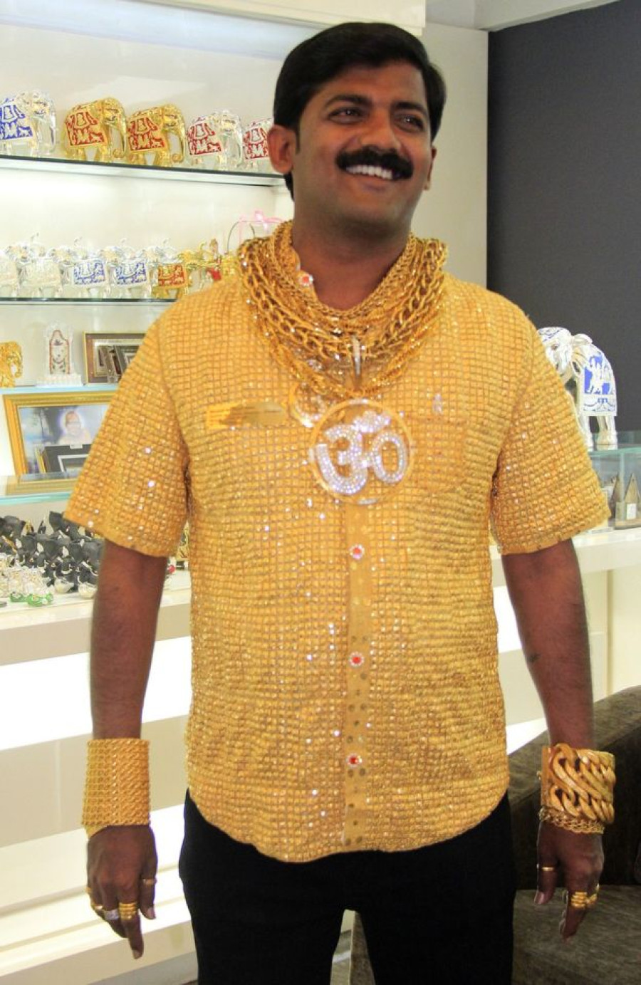 India 'gold man' battered to death
