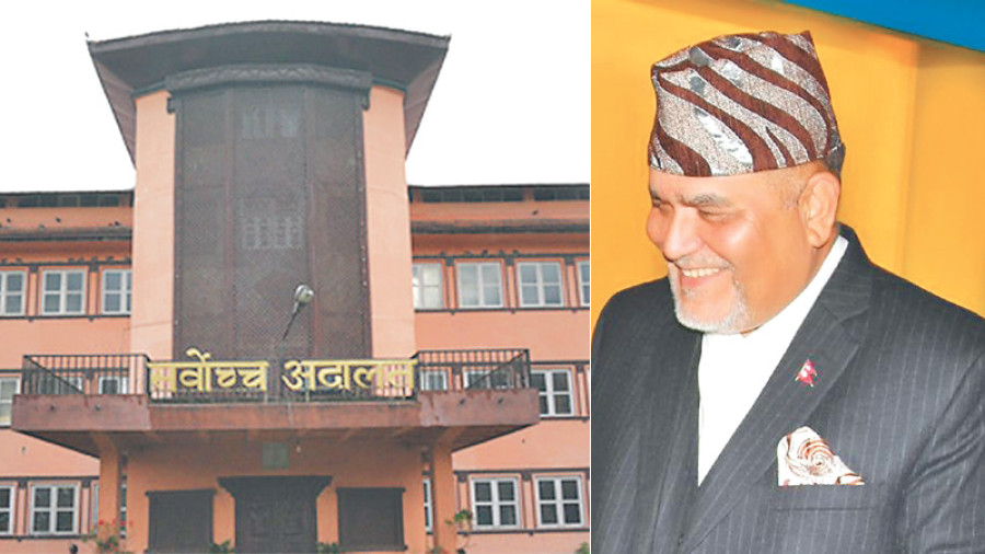 Karki appears in SC, submits clarification