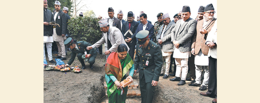 Much-delayed rebuilding campaign inaugurated